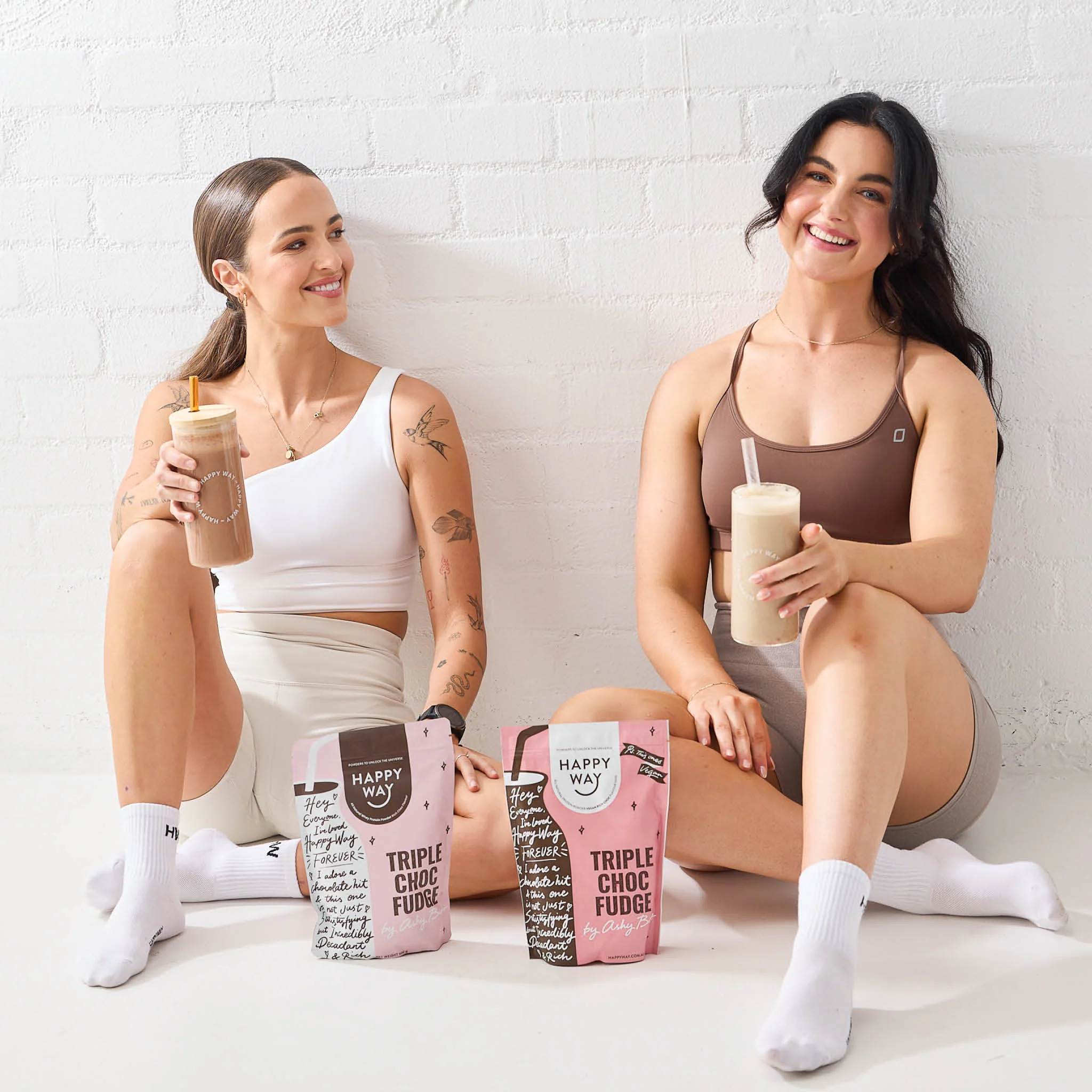 Ashy Bines Triple Choc Fudge Whey Protein Powder 500g - Image 5