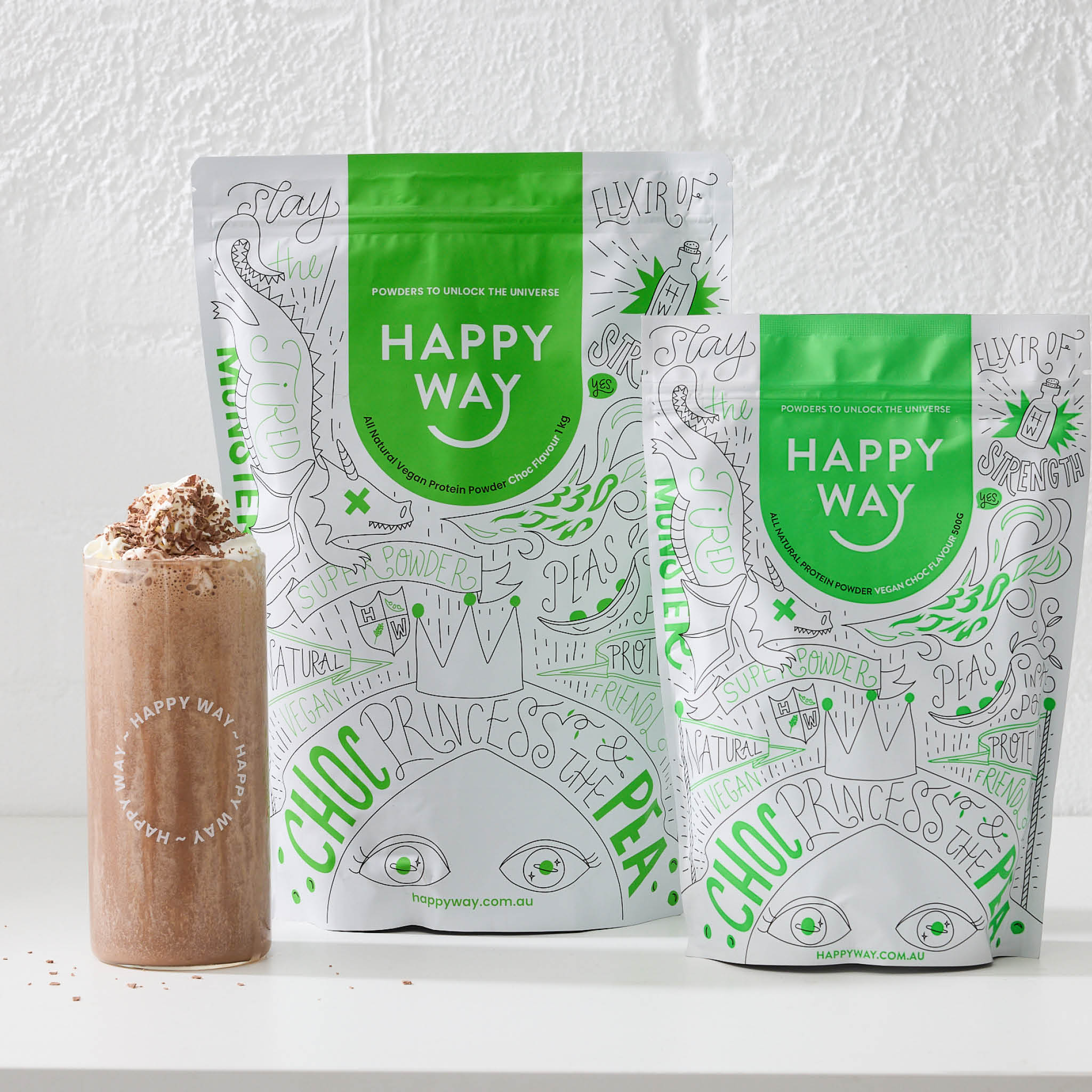 Choc Pea Princess Vegan Protein Powder - Image 7