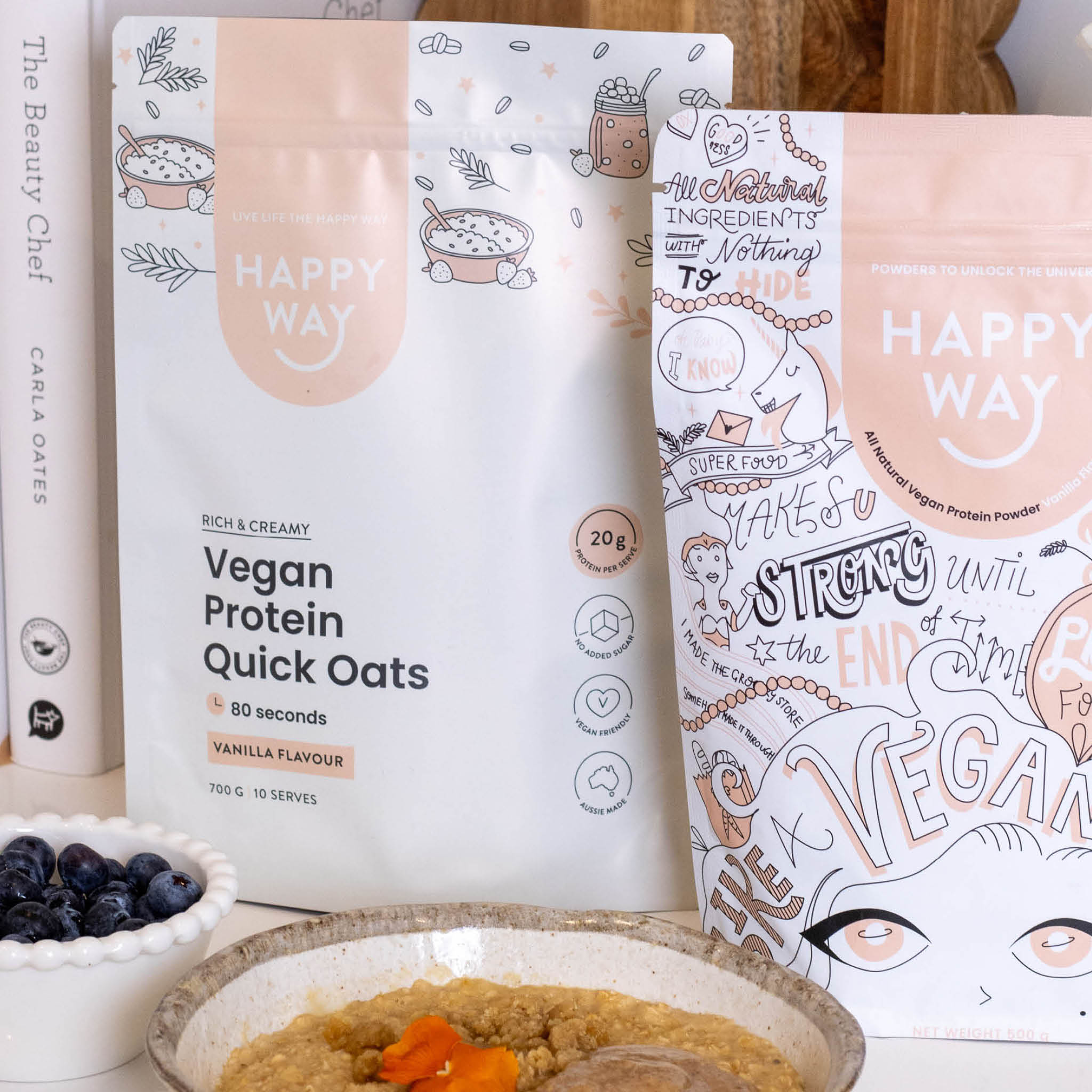 Vanilla Vegan Protein Quick Oats - Image 6