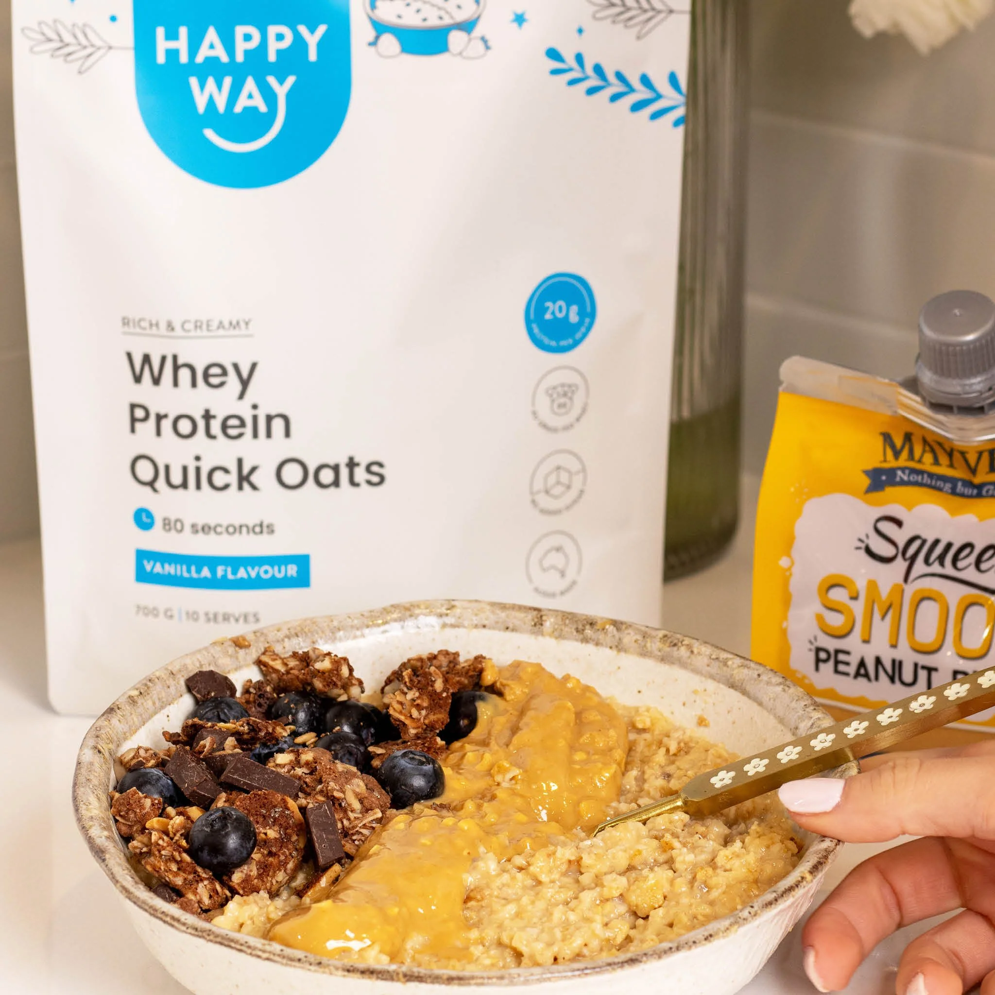 Vanilla Whey Protein Quick Oats - Image 5